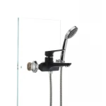 Смеситель для ванны Mixxus Nevada 009 (перекл. кнопкой) черный (MX0018)