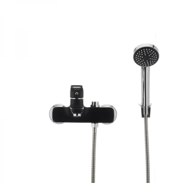 Смеситель для ванны Mixxus Nevada 009 (перекл. кнопкой) черный (MX0018)