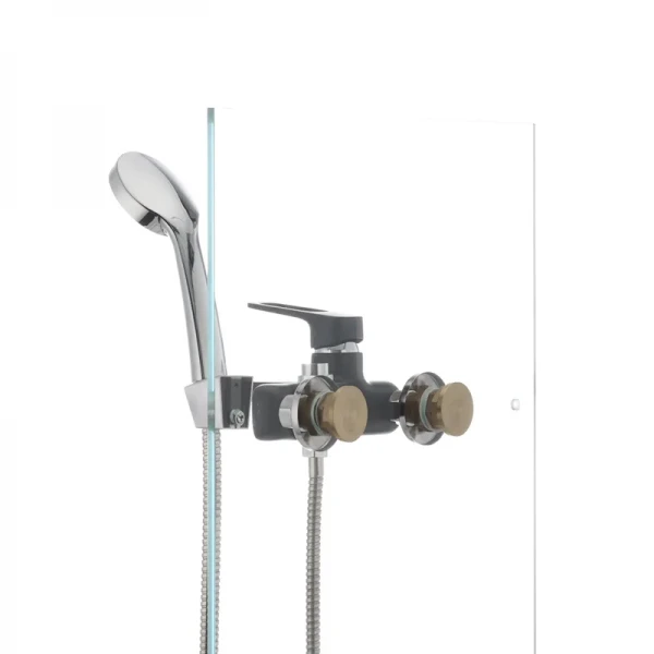 Смеситель для ванны Mixxus Nevada 009 (перекл. кнопкой) черный (MX0018)