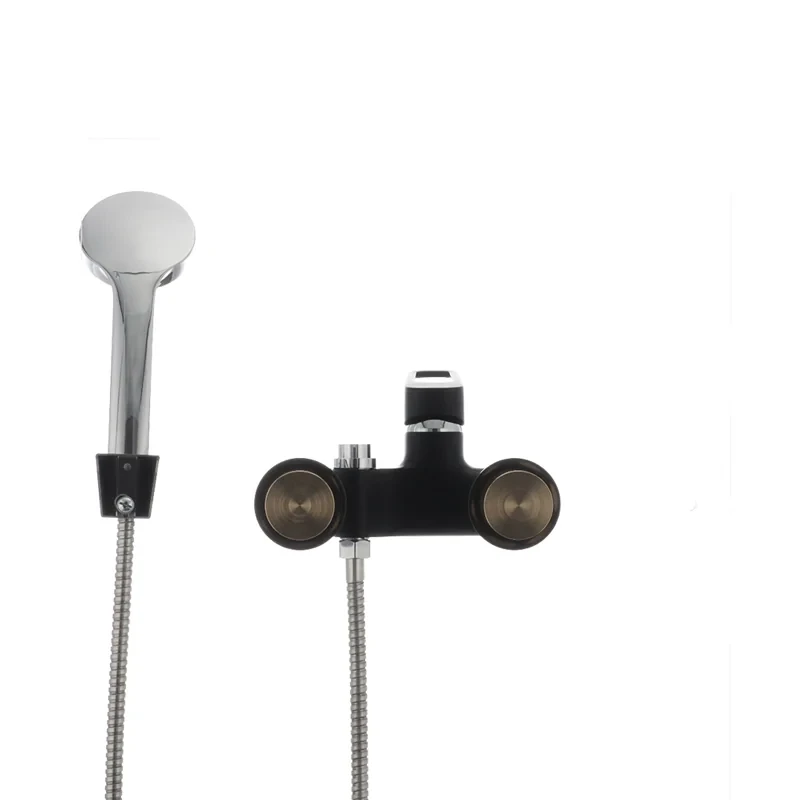 Смеситель для ванны Mixxus Nevada 009 (перекл. кнопкой) черный (MX0018)