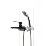 Смеситель для ванны Mixxus Nevada 009 (перекл. кнопкой) черный (MX0018)