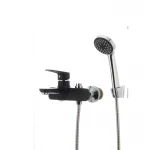 Смеситель для ванны Mixxus Nevada 009 (перекл. кнопкой) черный (MX0018)