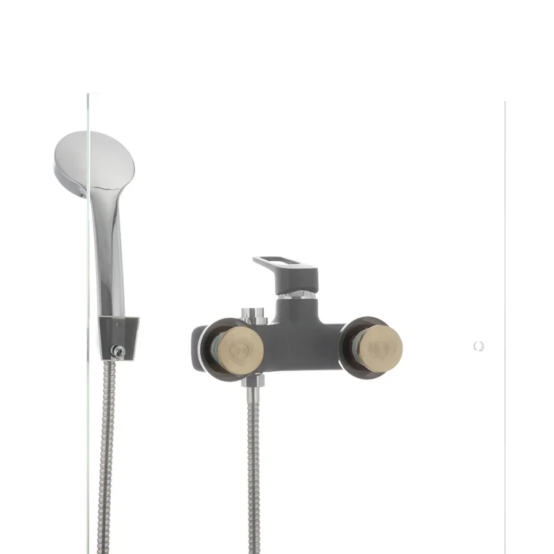 Смеситель для ванны Mixxus Nevada 009 (перекл. кнопкой) черный (MX0018)