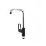 Кухонный смеситель черный Mixxus Nevada 014-G (MX0019)