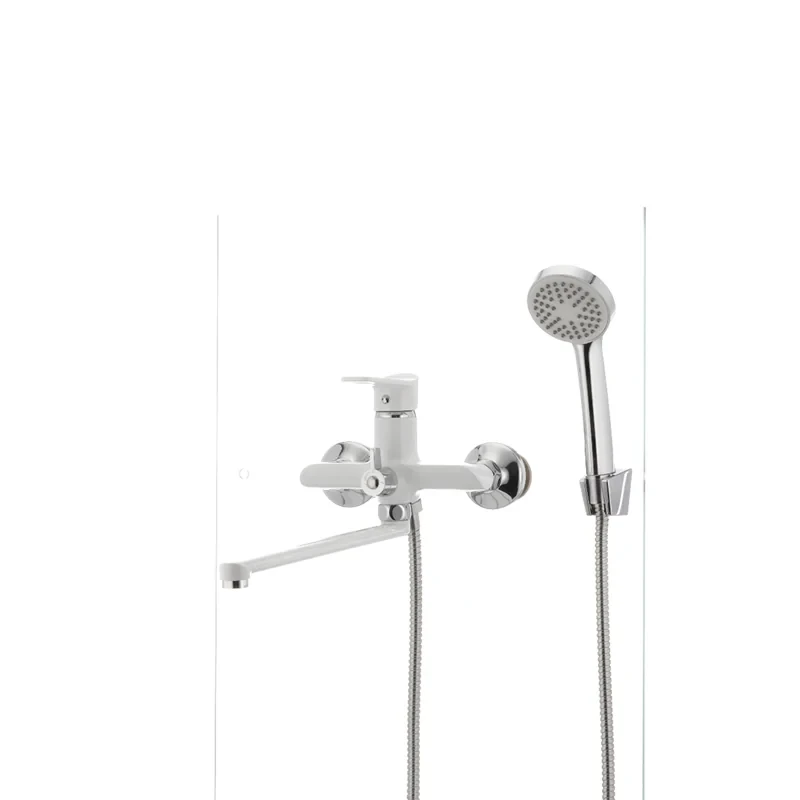 Смеситель для ванны Mixxus Dallas 006 белый (MX0028)