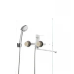 Смеситель для ванны Mixxus Dallas 006 белый (MX0028)