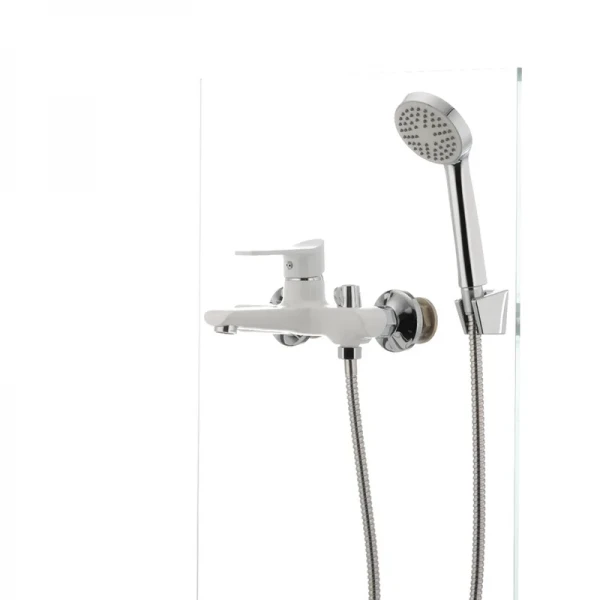 Смеситель для ванны Mixxus Dallas 009 белый (MX0029)