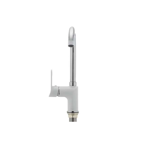 Кухонный смеситель белый Mixxus Dallas 014 (MX0030)