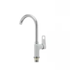 Кухонный смеситель белый Mixxus Dallas 014 (MX0030)