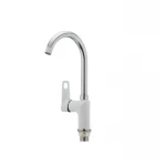 Кухонный смеситель белый Mixxus Dallas 014 (MX0030)