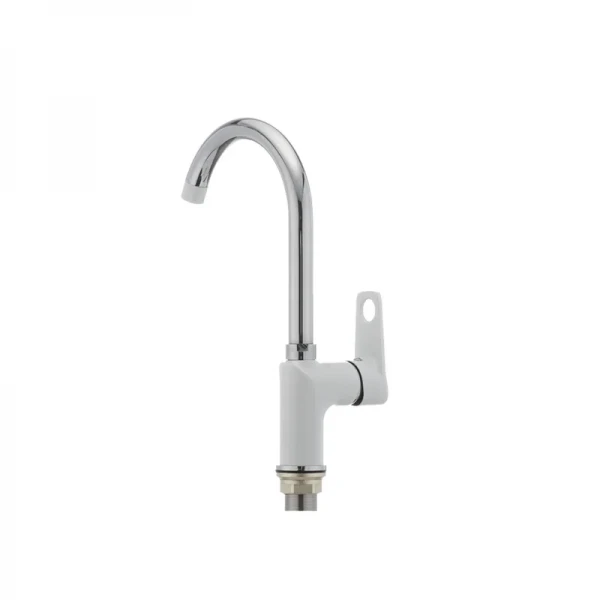 Кухонный смеситель белый Mixxus Dallas 014 (MX0030)