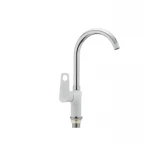 Кухонный смеситель белый Mixxus Dallas 014 (MX0030)