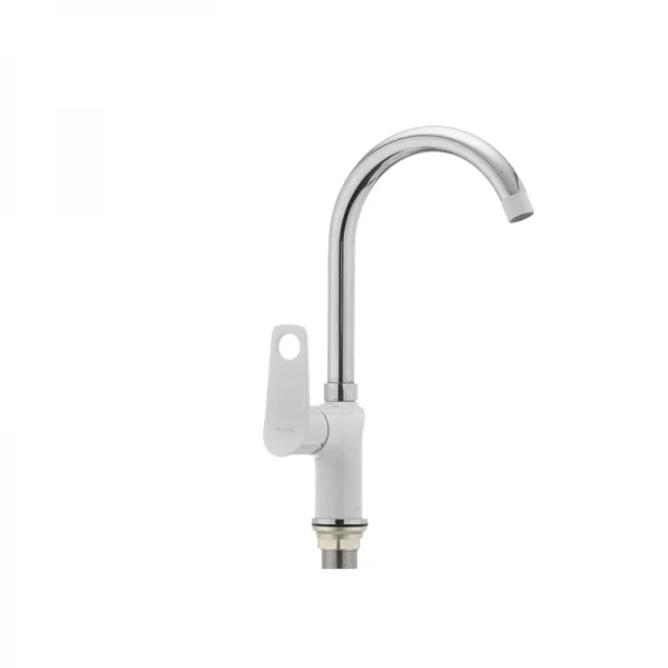 Кухонный смеситель белый Mixxus Dallas 014 (MX0030)