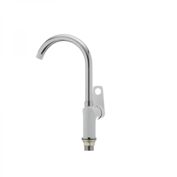 Кухонный смеситель белый Mixxus Dallas 014 (MX0030)