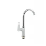 Кухонный смеситель белый Mixxus Dallas 014 (MX0030)