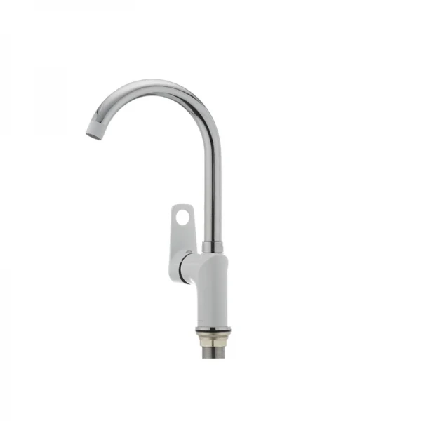 Кухонный смеситель белый Mixxus Dallas 014 (MX0030)