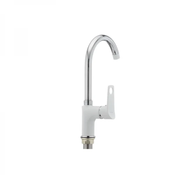 Кухонный смеситель белый Mixxus Dallas 014 (MX0030)