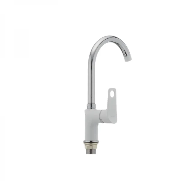 Кухонный смеситель белый Mixxus Dallas 014 (MX0030)