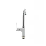 Кухонный смеситель белый Mixxus Dallas 014 (MX0030)