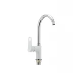 Кухонный смеситель белый Mixxus Dallas 014 (MX0030)