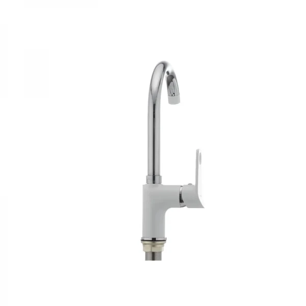 Кухонный смеситель белый Mixxus Dallas 014 (MX0030)