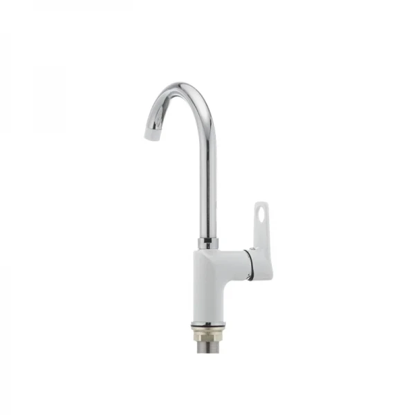 Кухонный смеситель белый Mixxus Dallas 014 (MX0030)