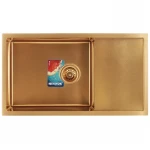 Мойка Mixxus MX7844-200-x1.2-PVD-Gold (MX0563)