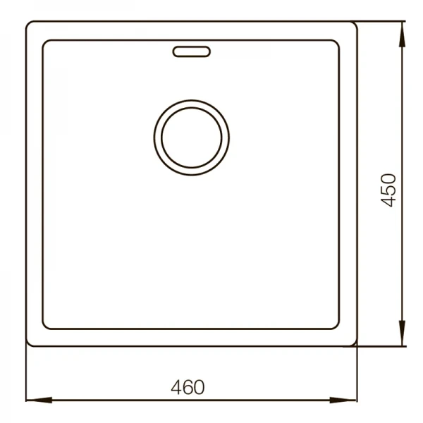 Мийка Mixxus MX (304) 4645-200x1.2-Handmade (MX0570)
