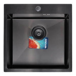 Мойка Mixxus Черная MX5050-200x1.0-PVD (MX0578) Мойка Mixxus Черная MX5050-200x1.0-PVD (MX0578)