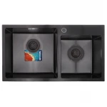 Набор Mixxus SET-7843D-220x1.0-PVD (мойка+смеситель+диспенсер) (MX0585)