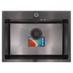 Набор Mixxus SET-6045-200x1.0-PVD (мойка+смеситель+диспенсер) (MX0587)