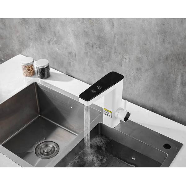 Водонагрівач 3,3 kW проточний, з індикатором температури, на мийку MIXXUS Electra 360-E (MX0775)
