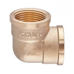 Кут Koer KF.L10F.WN - 1'' FF без нікелю (MX1532)