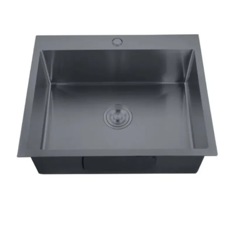 Мийка Zerix ZH5045-215 Nano-Black (3.0/0.8) з нерж. сталі (MX1580)