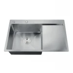 Мийка Zerix ZH7849L-215.SUS304 (3.0/0.8) з нержавіючої сталі SUS304 (MX1589)