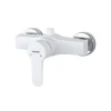 Смеситель для душа PLAMIX MARIO-003 SET WHITE (со шлангом, лейкой и кронштейном) (MX1894)