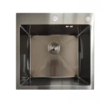 Мойка MIXXUS MH5050 DECOR GRAPHITE (MH5050 DECOR NANO-BLACK)(3.0/0.8) из нерж. стали (цвет графит) (MX1929)