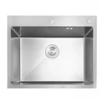 Мойка MIXXUS MH5843 SS COLOR (MH5843 NANO-SILVER) (3.0/0.8) из нерж. стали (цвет нерж.) (MX1930)