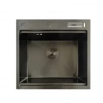 Мойка Mixxus MH5050-SK Nano-Black с н.ст. со ступенькой для сушилки, с подст.под ножи (графит) (MX1940)