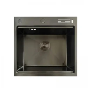 Мойка Mixxus MH5050-SK Nano-Black с н.ст. со ступенькой для сушилки, с подст.под ножи (графит) (MX1940) Мойка Mixxus MH5050-SK Nano-Black с н.ст. со ступенькой для сушилки, с подст.под ножи (графит) (MX1940)