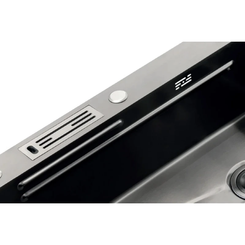 Мойка Mixxus Premium MH7545-SET-05 MICRO DECOR NANO-SILVER (3.0/0.8) комплект (нерж) (MX9635)