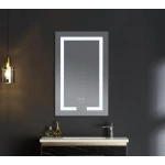 Дзеркало Mixxus HARD MR07-50x80 з LED Touch, Anti-fog, димером, регулюванням яскравості (MX9992)