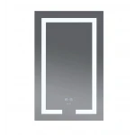 Дзеркало Mixxus HARD MR07-50x80 з LED Touch, Anti-fog, димером, регулюванням яскравості (MX9992)