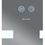 Дзеркало Mixxus HARD MR07-50x80 з LED Touch, Anti-fog, димером, регулюванням яскравості (MX9992)