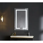 Дзеркало Mixxus HARD MR07-50x80 з LED Touch, Anti-fog, димером, регулюванням яскравості (MX9992)