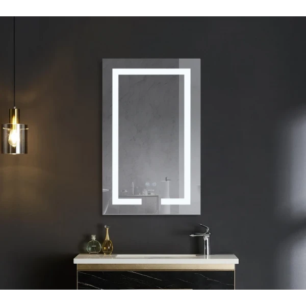 Дзеркало Mixxus HARD MR07-50x80 з LED Touch, Anti-fog, димером, регулюванням яскравості (MX9992)