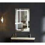 Дзеркало Mixxus HARD MR07-50x80 з LED Touch, Anti-fog, димером, регулюванням яскравості (MX9992)