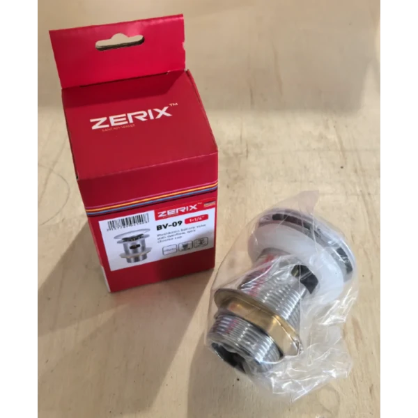 Донний клапан для раковини з переливом Zerix BV-09 1 1/4