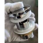 Донний клапан для раковини з переливом Zerix BV-09 1 1/4