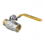 Кран шаровой Nolf NF.622 - 3/4" FM ГШВ YELLOW, ручка "рычаг" желтая (NF2937)